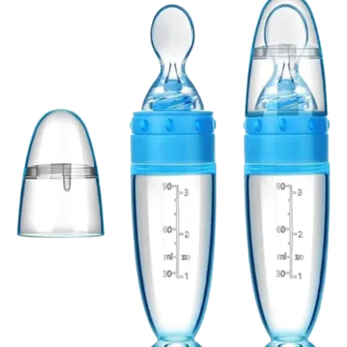 Full Silicone Spoon Feeder 90 ML -1 Pc - Rokomari product